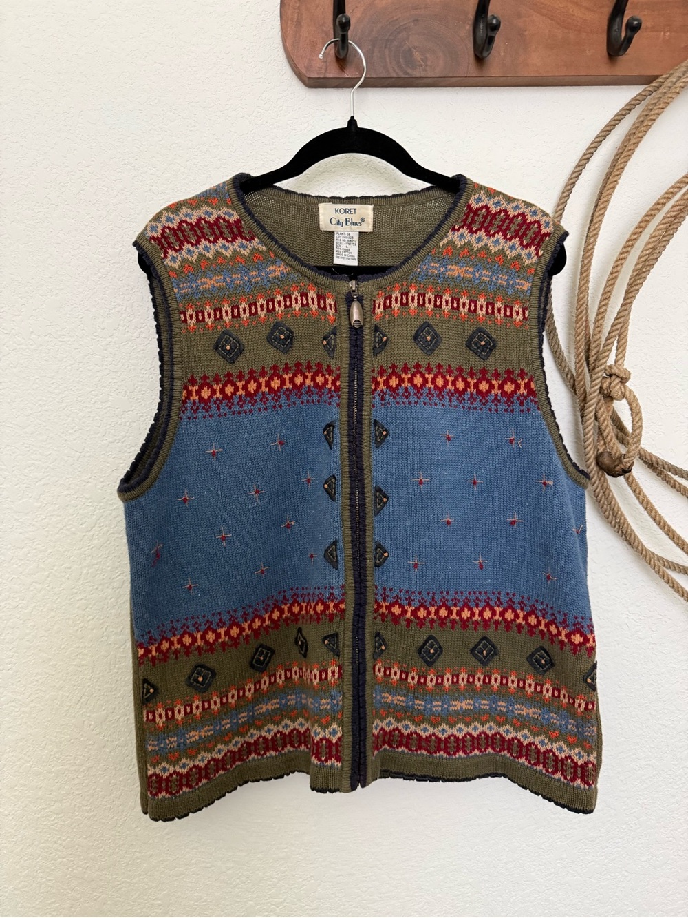 Vintage Koret City Blues Vest
